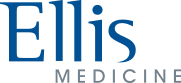 Ellis Medicine logo in blue text