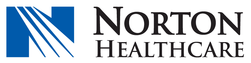 Norton Healthcare logo featuring a blue "N" symbol and the text "Norton Healthcare.